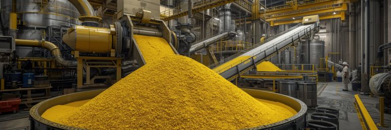 How Granular Sulfur Is Made | Step-by-Step Process